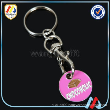 Coin For Shopping Cart Keychain